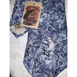 Tommy Bahama‎ classic Island Girl 100% silk tie necktie USA MADE